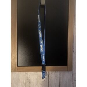 Detroit Lions NFL Blue Lanyard